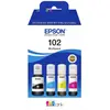 Image de Epson C13T03R640 102 EcoTank Multipack Encre de rechange dorigine Epson noir, cyan, jaune, magenta 337 ml