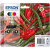 Image de Epson 503 Chillies Genuine, Multipack, 4-colours Ink Cartridges - C13T09Q64010