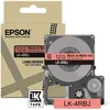 Image de Epson Labelworks LK-4RBJ Cartouche d'étiquetage compatible avec Epson LabelWorks LW-C610 et LW-C410 Rouge/noir mat 12 mm