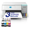 Image de Solution d’impression A4 blanche EcoTank ET-2956 équipée d’une connexion Wi-Fi et de réservoirs d’encre AirPrint avec numérisation, copie et impression recto verso et jusqu’à 3 ans d’encre inclus