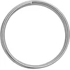 Image de Vaessen Creative Fil Aluminium 2 m x 4 mm - Fil Métallique Silver (Argenté) - Fil de Fer Souple pour Loisirs Créatifs, Perlage et Fabrication de Bijoux