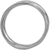 Image de Vaessen Creative Fil Aluminium 3 m x 3 mm - Fil Métallique Silver (Argenté) - Fil de Fer Souple pour Loisirs Créatifs, Perlage et Fabrication de Bijoux