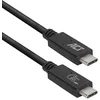 Image de ACT AC7401 Câble USB C vers USB C 1 m, USB 3.0, PD 60 W, charge rapide, vitesse de données 5 Gbit/s, câble certifié IF