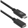 Image de ACT Câble d'extension USB C 2 m, USB 3.0, PD 60 W Type C câble d'extension charge rapide, vitesse de données 5 Gbit/s - AC7412