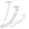 Image de One For All Support de table pour écran Solid Single white 1 Écran(s) 33 cm (13) - 88,9 cm (35) blanc réglable en hauteur, mobile, inclinable, rotatif