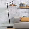 Image de Good & Mojo Bali Lampadaire E27, BALI/F/AD/B/6015/BN,