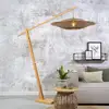 Image de Good & Mojo Bali Lampadaire E27, BALI/F/MB/8720/BN,