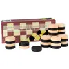 Image de Abbey Jeu De Société Draughts Pieces Set