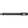 Image de BBB Cycling Pompe Mini Traveller avec Manomètre | Combinaison de Pompe à Pied pour Pneus avec Valves Presta, Schrader et Dunlop | Pression : 115 PSI / 8 Bar | BMP-53, Noir