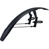 Image de BBB Cycling DiscGuard BFD-65S   Garde-Boue Vélo Route et Gravel (Set Avant et Arrière)   pour Freins à Disque   Réglable, Installation sans Outils   Pneus jusqu'à 42mm   Noir