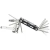 Image de BBB Kit d'outils de réparation de pneus sans chambre à air pour vélo sans chambre à air Minitool multifonctionnel 14 en 1 pliable en aluminium MaxiFold sans chambre à air BTL-141TL, noir