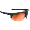 Image de BBB Cycling Lunettes de cyclisme durables pour homme et femme Protection UV 100% gravier Vélo de route et VTT Noir mat Rouge Comet BSG-75