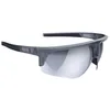 Image de BBB Cycling Lunettes de cyclisme durables pour homme et femme Protection UV 100% gravier Vélo de route et VTT Gris transparent mat BSG-75