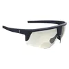 Image de BBB Cycling Lunettes de cyclisme photochromiques et bifocales durables pour homme et femme Protection 100% UV Gravel Bike Vélo de route et VTT Comet Reader PH BSG-76PH Noir mat +1.5