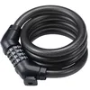 Image de BBB Cadenas à combinaison CodeGuard pour vélo - 15 mm x 120 cm - Acier épais de haute sécurité - BBL-102