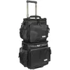 Image de UDG GEAR U9679BL/OR Ultimate Sac Bandoulière À Roulettes Ensemble Deluxe Noir, intérieur Orange