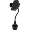 Image de Macally MCUP2XL support de fixation réglable sur porte-gobelet de voiture avec cou flexible de 20 cm pour iPhone, smartphone et téléphone mobile