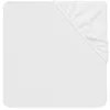 Image de Jollein Drap-Housse Imperméable en Tissu Éponge, 120 cm Longueur x 60 cm Largeur, Blanc