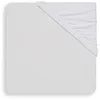 Image de Jollein Drap-Housse en Jersey, 120 cm Longueur x 60 cm Largeur, Blanc