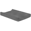 Image de Jollein Housse de Matelas à Langer en Tissu Éponge, 50 cm Longueur x 70 cm Largeur, Gris Storm