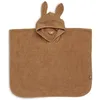 Image de Jollein Poncho de Bain, 65 x 62 cm, Serviette à Capuche, Caramel | 533-550-00092