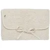 Image de Jollein Tapis à langer bébé   Bouclé   Tapis à langer de voyage pliable   71x50 cm   Doux, Déperlant & Lavable   Avec liens   Idéal pour les déplacements   Couleur Naturel