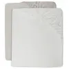 Image de Lot de 2 draps housses Ivory/Nougat