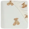 Image de Jollein 511-507-66095 Drap-Housse Motif Ours en Peluche Blanc (60 x 120 cm)