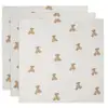 Image de Lot 3 langes Gaze de coton Small Teddy Bear