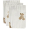Image de Lot de 3 gant de toilette gaze de Coton Teddy Bear Teddy Bear