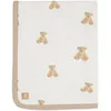 Image de Jollein 513-511-66095 Couverture Ours en Peluche Blanc 75 x 100 cm