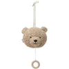 Image de Jollein 043-001-67005 Boîte à musique en tissu Motif ourson Biscuit
