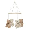 Image de Jollein 116-001-67015 Biscuit pour bébé en forme d'ours en peluche naturel