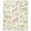 Image de Drap-housse Jersey animals Olive Green