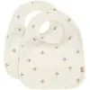 Image de Jollein Rosehip 029-864-67024 Lot de 2 bavoirs imperméables Blanc