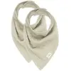 Image de Lot de 2 bavoirs bandana soft waves Olive Green