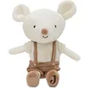 Image de Jollein 037-001-67074 Bowie Peluche en Forme de Souris, Beige, 32 cm