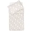 Image de Jollein 003-005-67092 Parure de lit Miffy & Snuffy Nougat (100 x 140 cm + 40 x 60 cm)