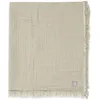 Image de Jollein Couverture pour bébé Fringe - Vert Olive/Ivoire - 75 x 100 cm - 100% Coton Bio - pour Berceau de bébé - Couverture en Mousseline - Tog 0,5 - Certifié GOTS - Ivoire/Vert Olive