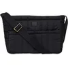 Image de Jollein Organisateur de poussette - Stroller/Buggy Organizer Puffed Black   Noir - 30x21x11 cm - Contemporain