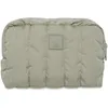 Image de Jollein Puffed Trousse à Couches, Trousse de Maquillage, Organiseur, Vert Olive, Vert Olive, 21x9x14,5 cm, Sac à Couches/Trousse de Maquillage/Organiseur