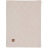 Image de Couverture bébé tricotée jacquard Oatmeal