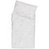 Image de Jollein Parure de lit pour Enfant - Lovely Birds - 100 x 140 cm - 100% Coton - Certifié Oeko-Tex - Parure de lit pour bébé avec taie d'oreiller