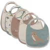 Image de Jollein 029-566-67100 Roarsome Lot de 5 bavoirs Motif dinosaure