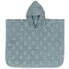 Image de Jollein Poncho de bain pour enfant de 1 à 4 ans - Miffy Jacquard - Vert mer - 100% coton - Éponge - Certifié Oeko-Tex - Avec capuche - Poncho de bain pour filles et garçons