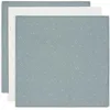 Image de Jollein Lot de 3 Serviettes en Mousseline pour bébé - Twinkling - Vert mer - 70 x 70 cm - 100% Coton - Lingettes pour bébé - Certifiées Oeko-Tex