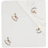 Image de Jollein Drap-Housse en Jersey - pour Berceau - Nostalgic Ride - 40/50 x 80/90 cm - 100% Coton - Certifié Oeko-Tex