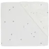 Image de Jollein Drap-Housse en Jersey - Twinkling - Vert mer - 70/75 x 140/150 cm - 100% Coton - Certifié Oeko-TEX