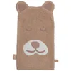 Image de Jollein 536-597-68057 Gant de toilette en tissu éponge Motif guépard Jungle Jambo Marron