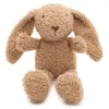 Image de Jollein Doudou Bunny Riverside - 100% Polyester - 37 x 12 x 12 cm - Peluche Lapin